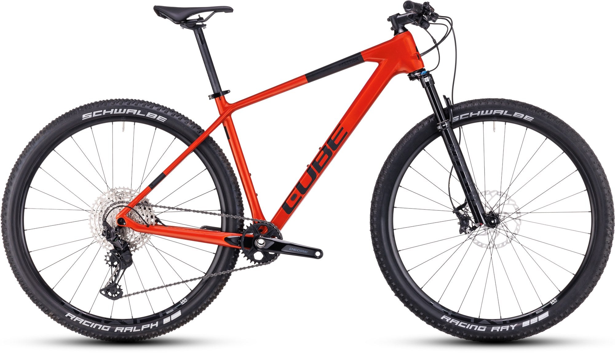 Cube Reaction C:62 Race Mj. 2023 fireorange´n´black
