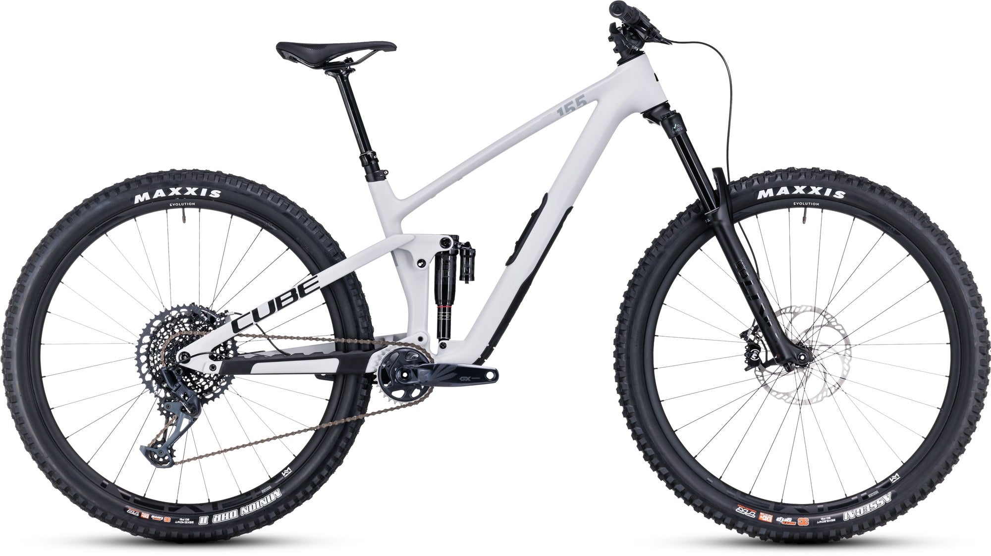 Cube Stereo ONE55 C:62 Race 29 Mj. 2023 lightgrey´n´grey